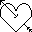 srdce s blou vpln